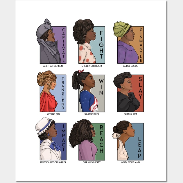 She Series - Black History Month Wall Art by KHallion